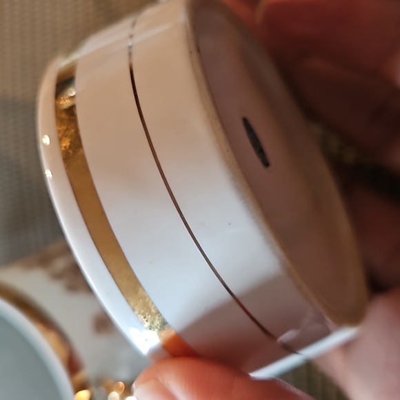 Now 14 pce Royal Crown & more Greek gilt vtg  Demitasse & Pitcher set - Picture 10 of 12